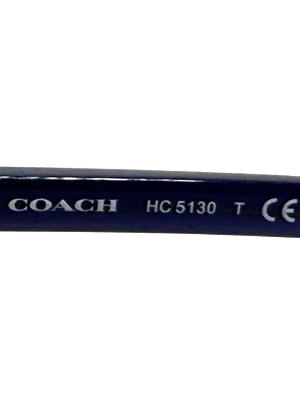 COACH HC 5130 9388 Navy/Shiny Silver Women Eyeglasses 53mm 17 140 - Picture 4 of 6